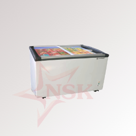 Glass Top Chest Freezer